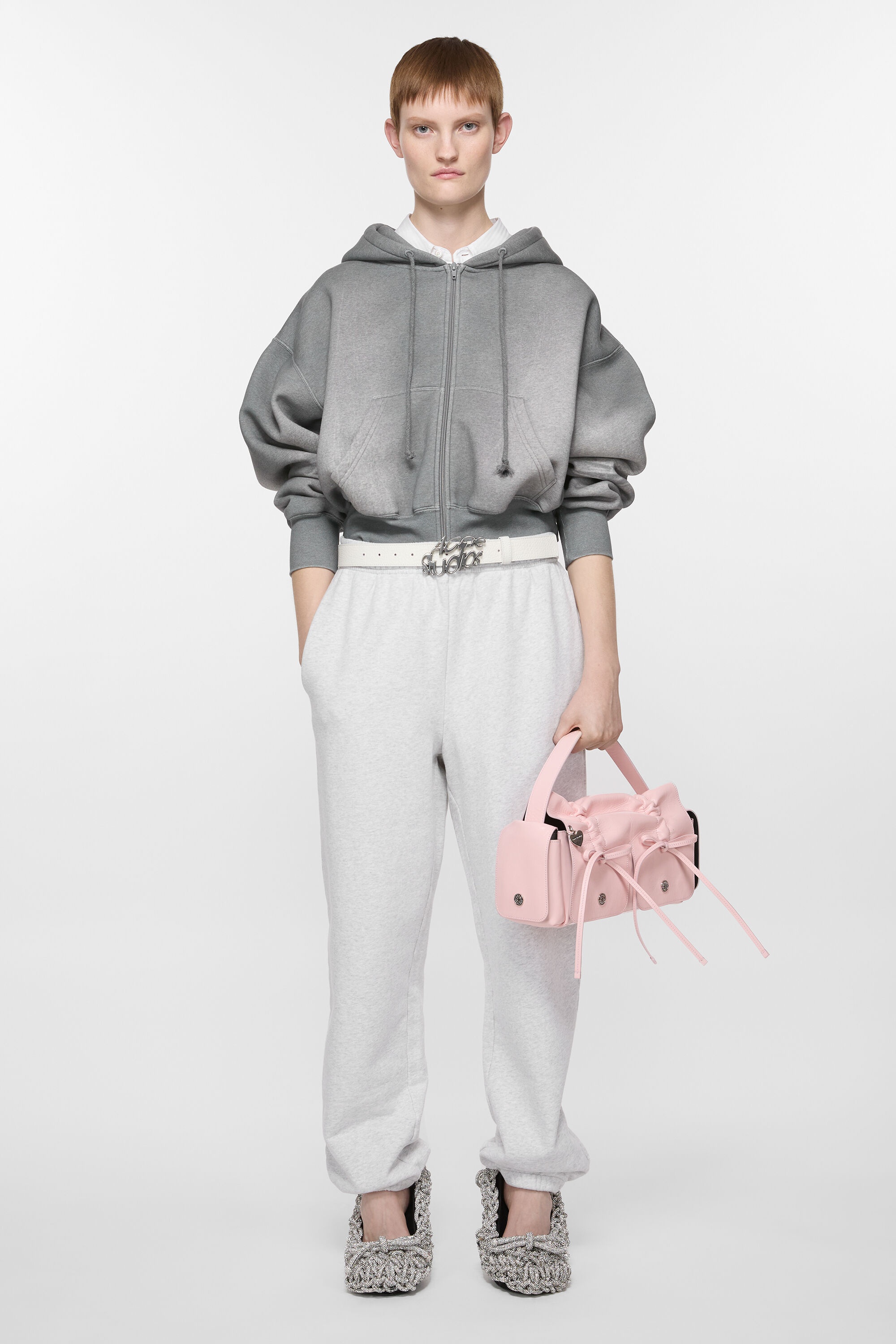 Multipocket bag - Powder pink - 2