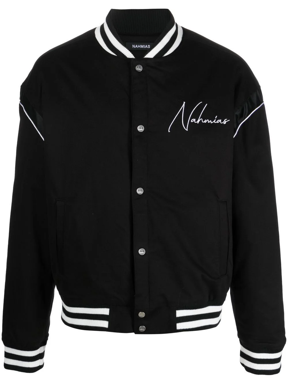 graphic-print bomber jacket - 1