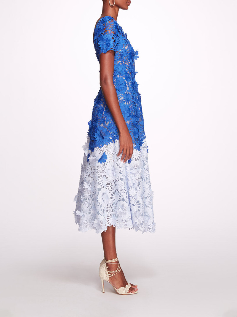 Marchesa DAHLIA MIDI DRESS outlook