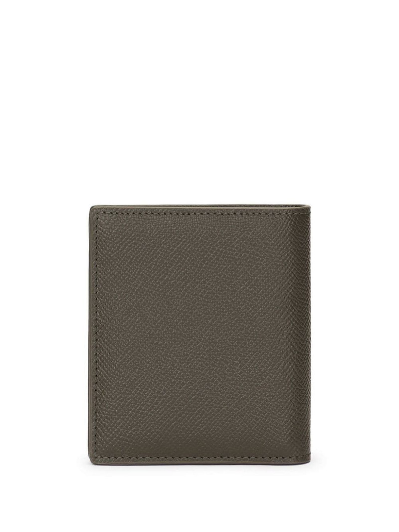 Dolce & Gabbana logo-plaque leather cardholder outlook