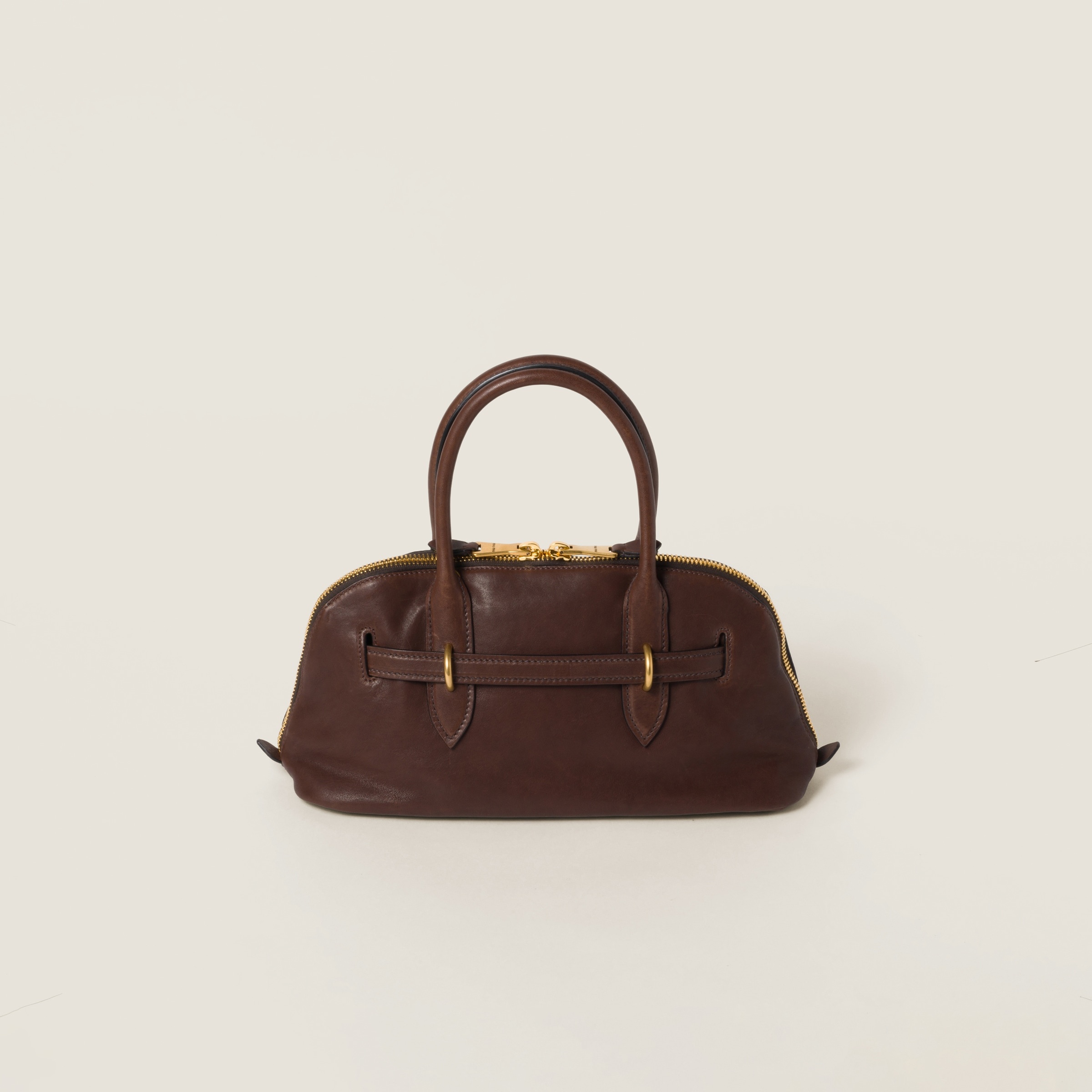 MiuMiu＊Aventure nappa leather トップハンドルバッグ＊送料込 MiuMiu＊Aventure nappa leather トップハンドルバッグ＊送料込