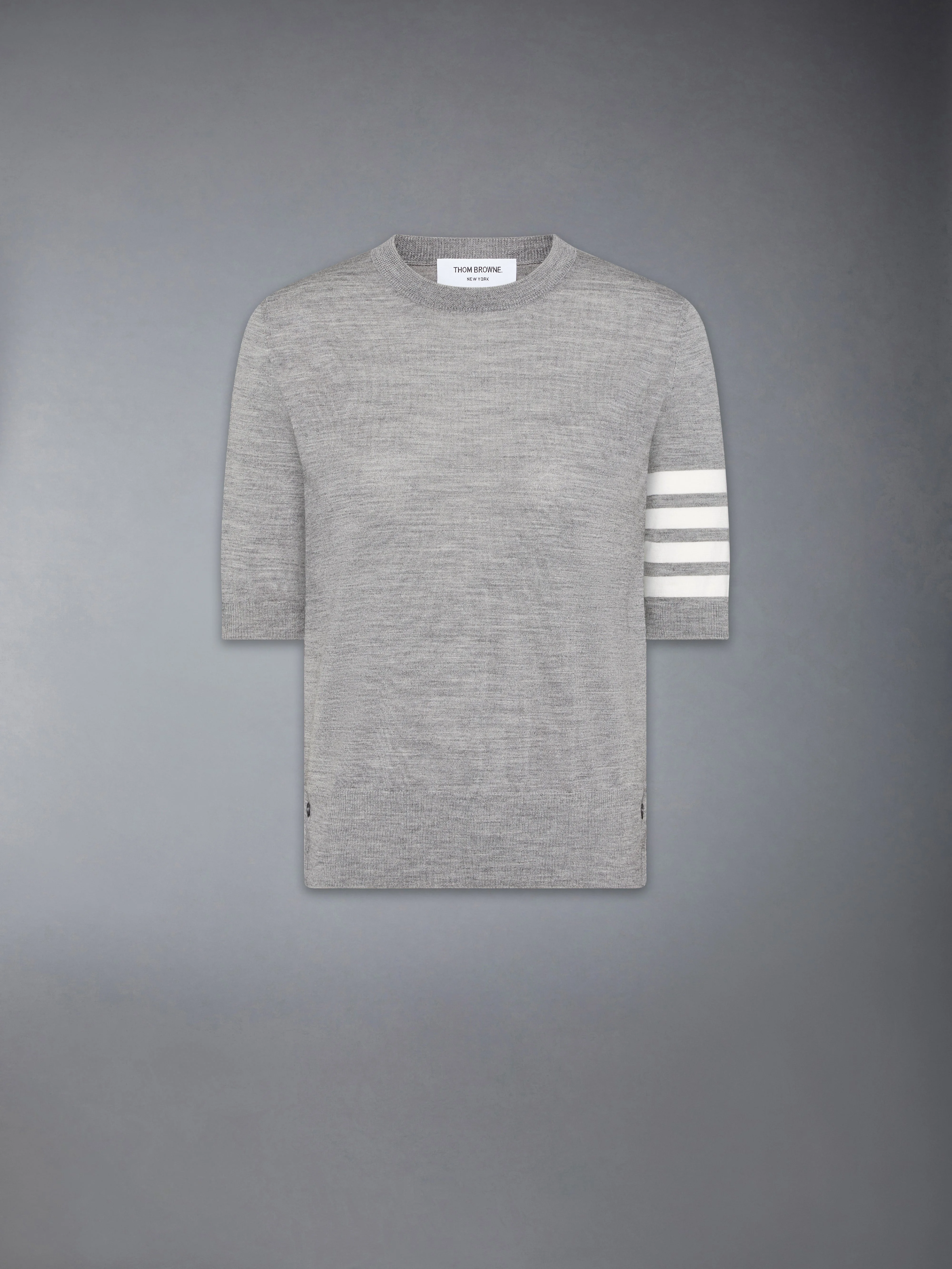 FINE MERINO WOOL 4-BAR TEE - 1