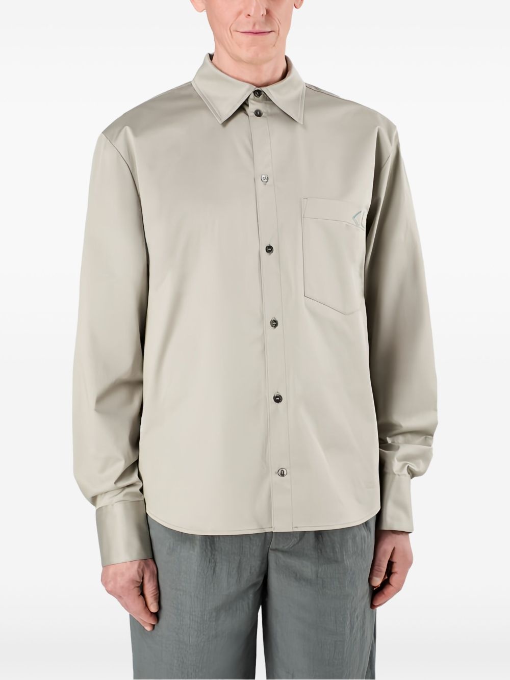 logo-print shirt - 2