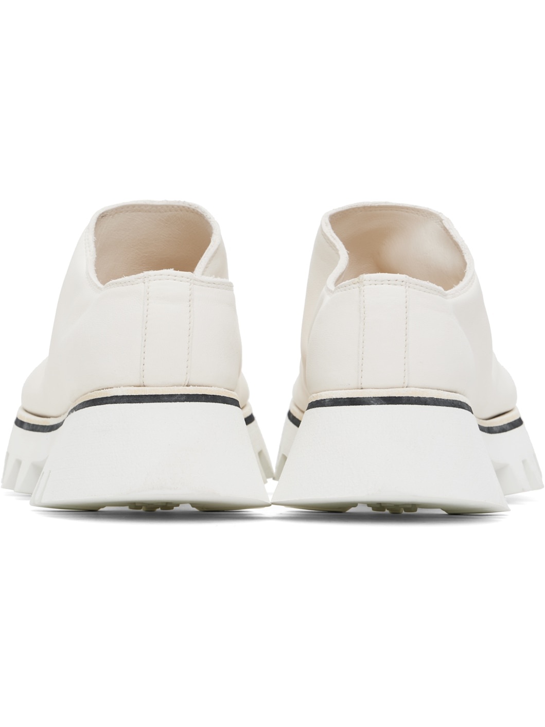 White Soft Horse Full Grain Slip-on Loafers - 2