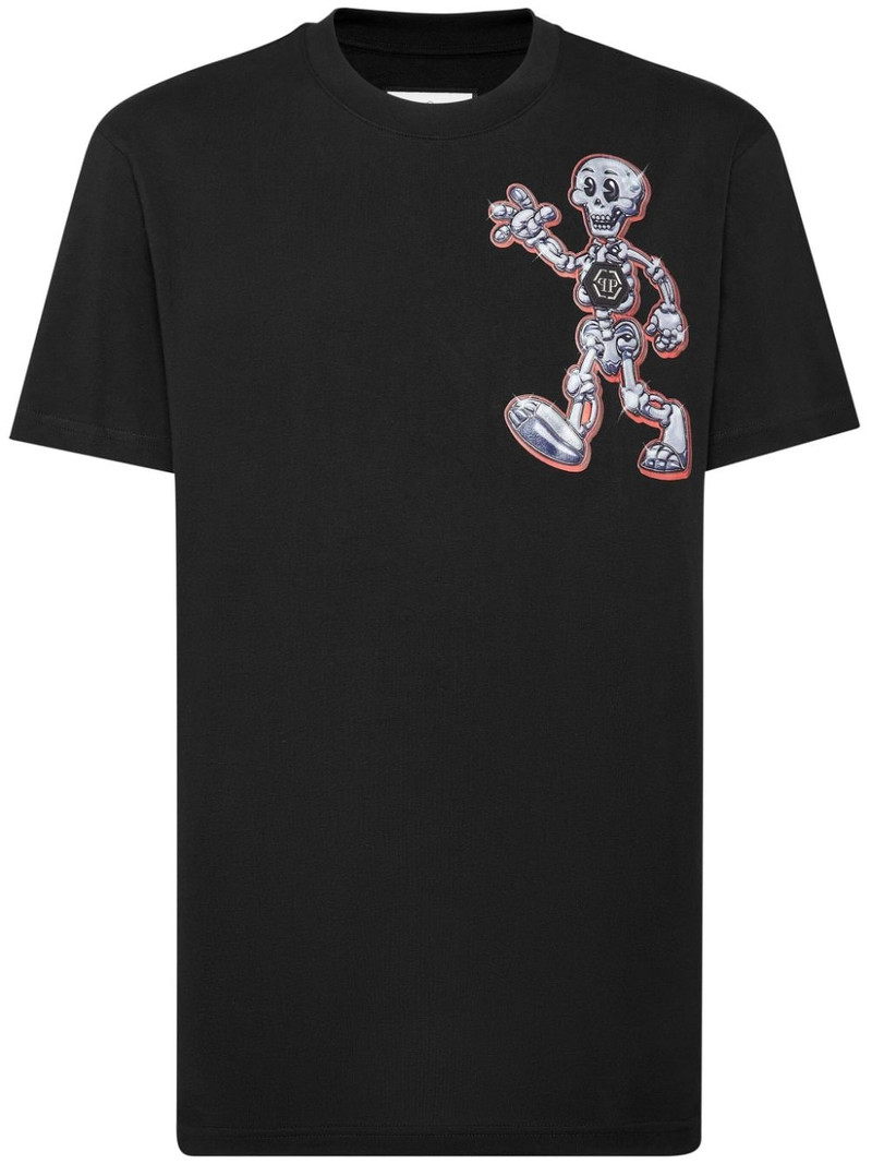 Skully Gang cotton T-shirt 1