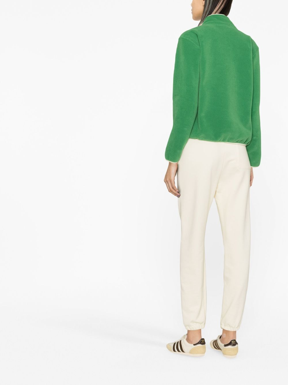 funnel neck long-sleeved jumper - 2