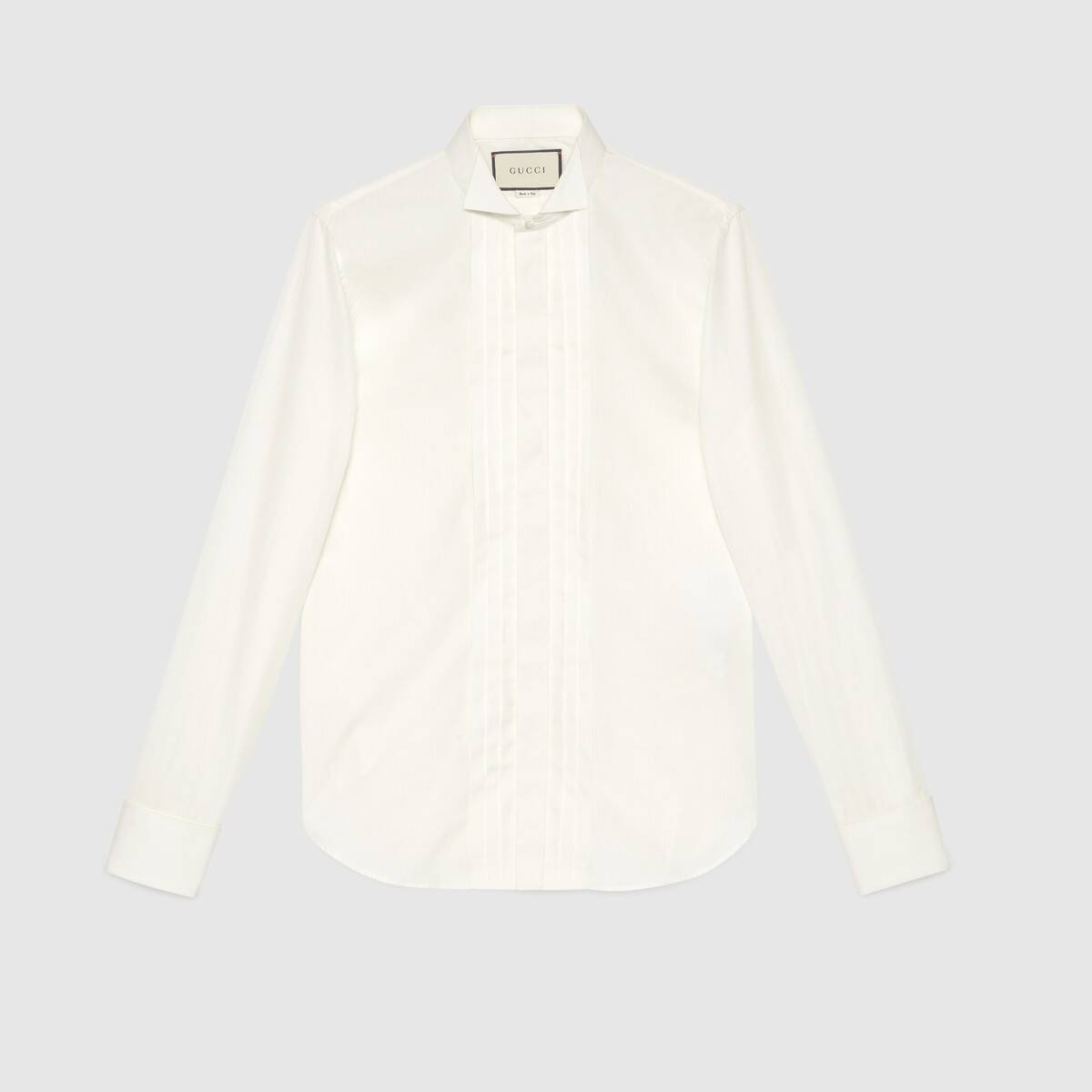 Cotton poplin shirt - 1