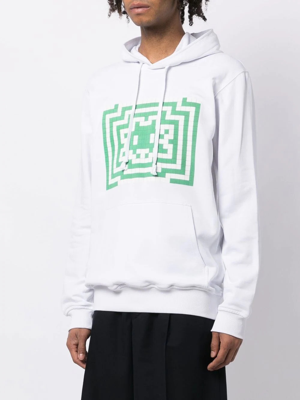 graphic drawstring hoodie - 5