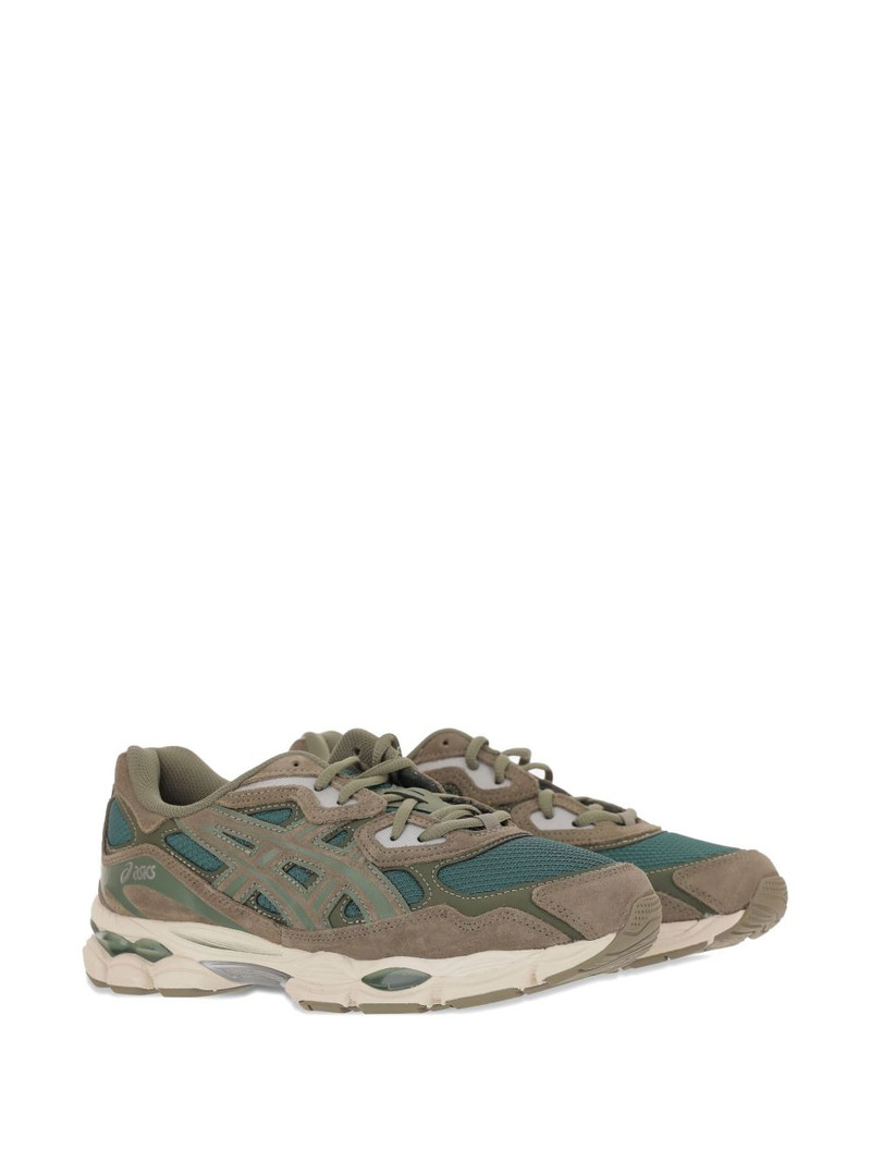 Asics panelled gel-sole sneakers outlook
