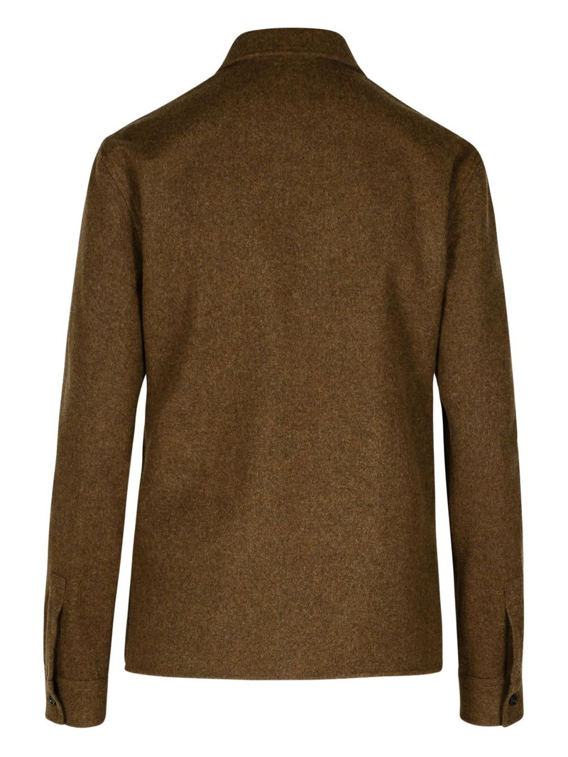 Jil Sander wool shirt outlook