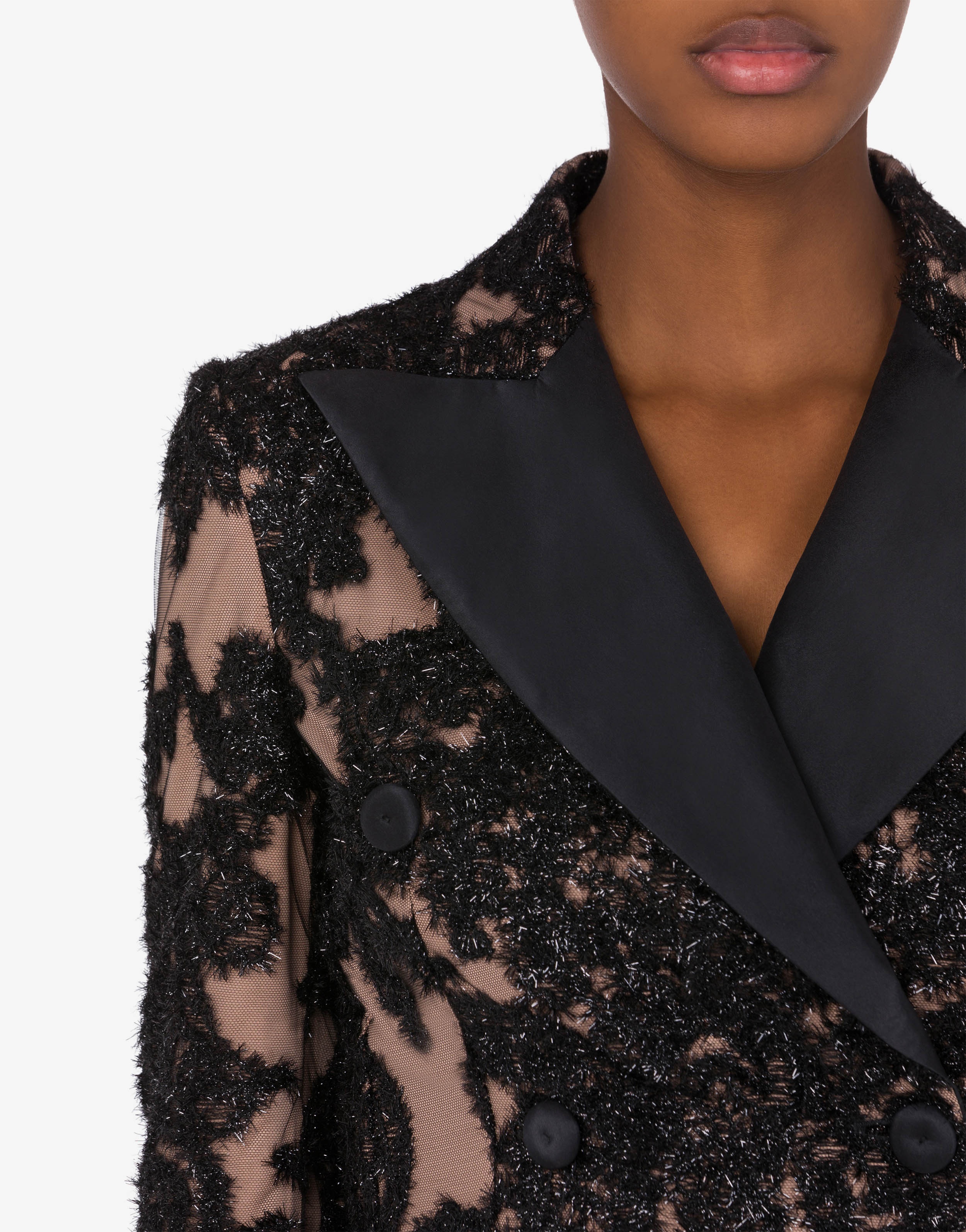 EMBROIDERED LACE JACKET - 4