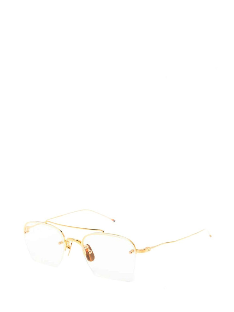 Thom Browne browline-frame glasses outlook