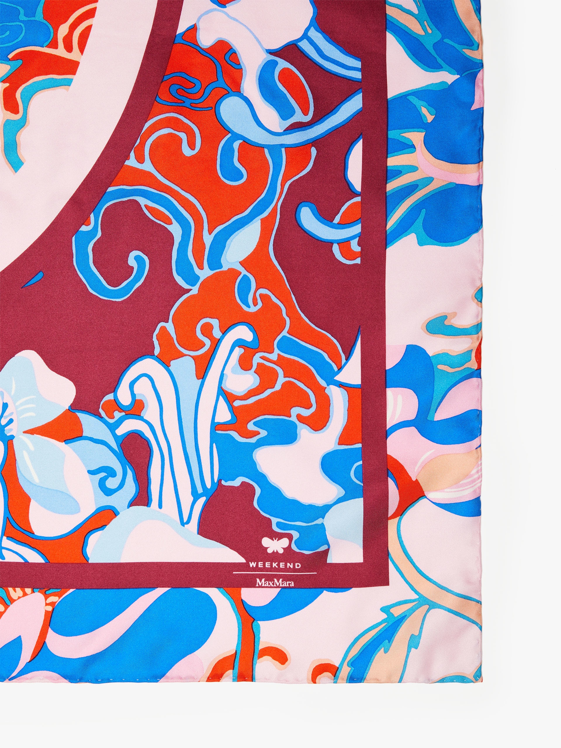 ONESTO Scarf in printed silk twill - 2