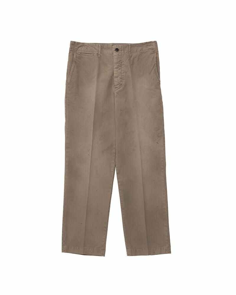 FIELD CHINO PANTS DMGD BEIGE - 1