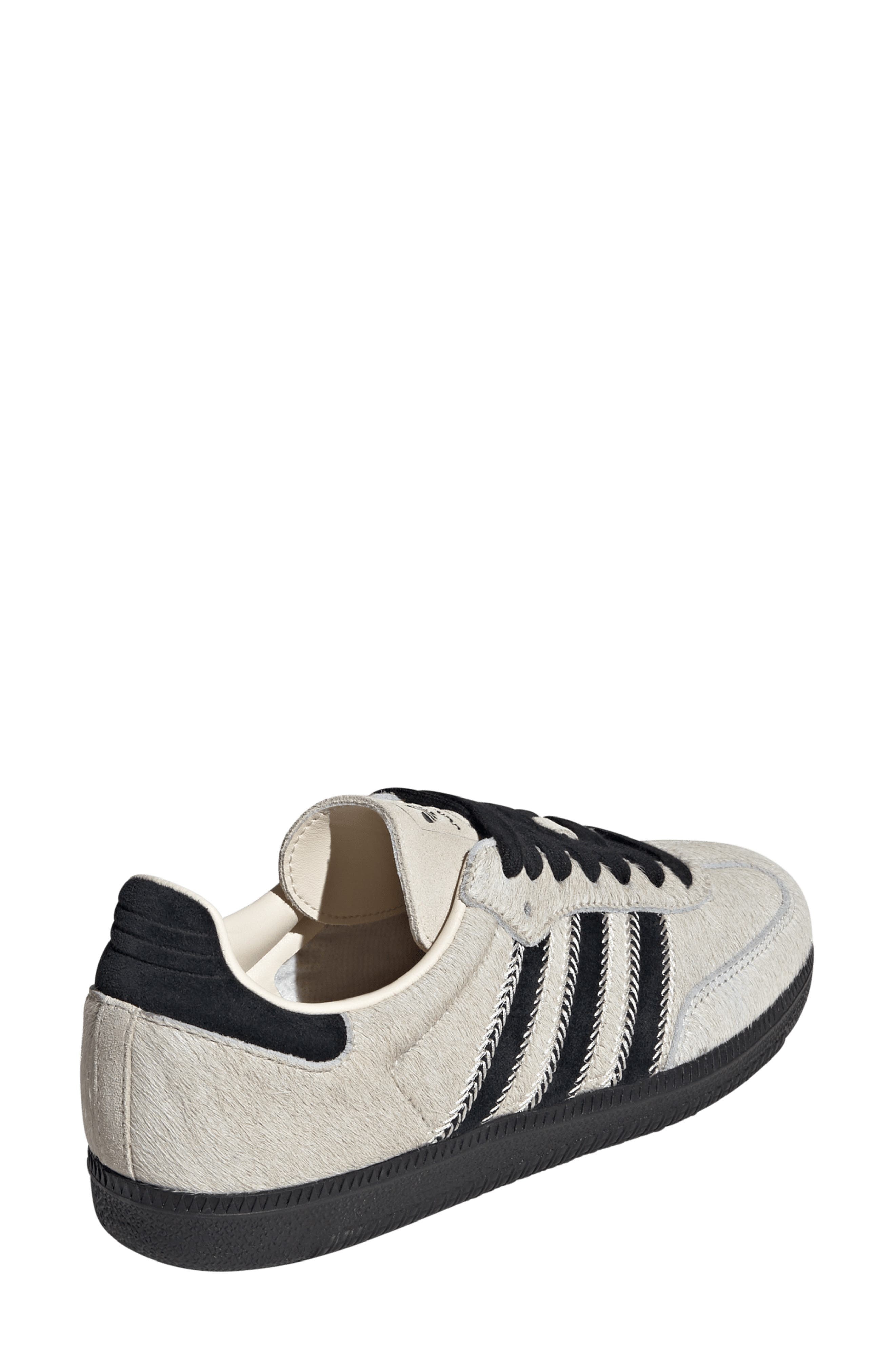 adidas Samba OG Sneaker in Wonder White/Black/Alumina at Nordstrom - 2