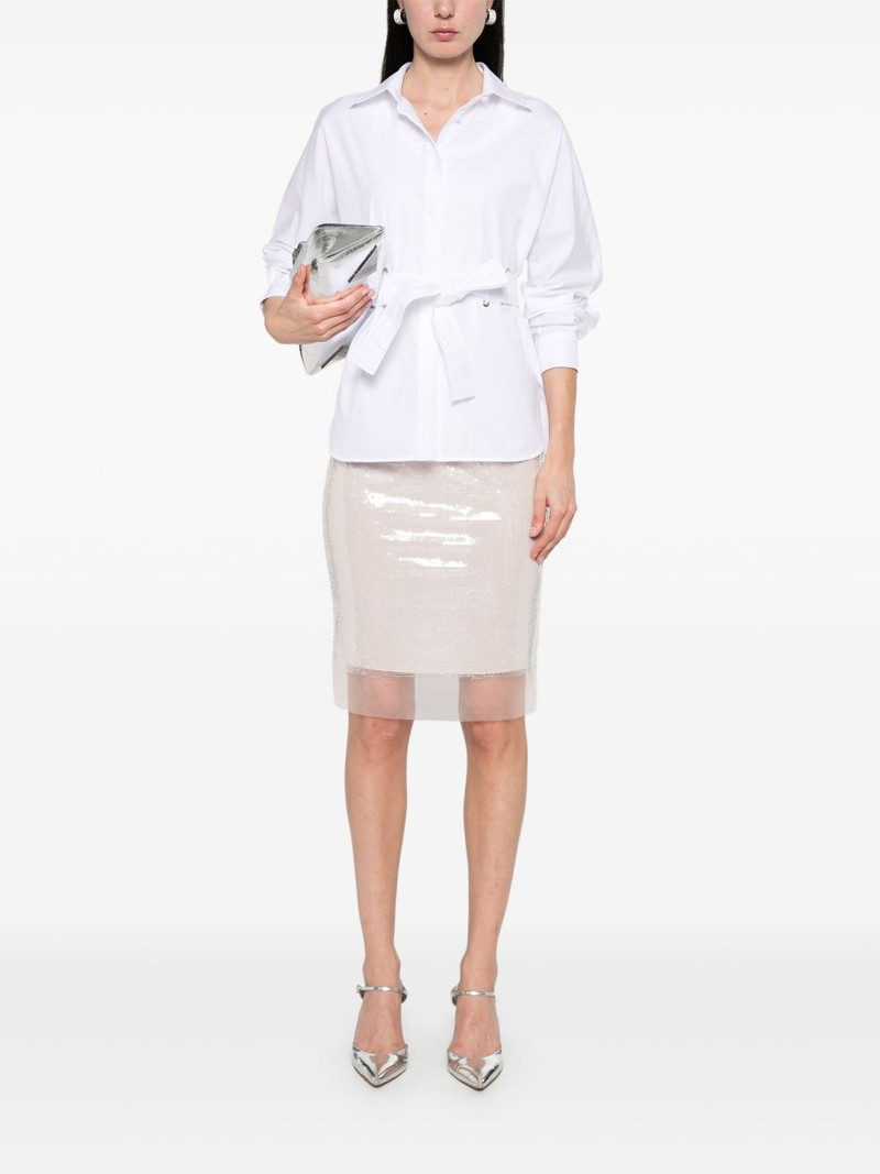 ROTATE sequinned mini skirt outlook