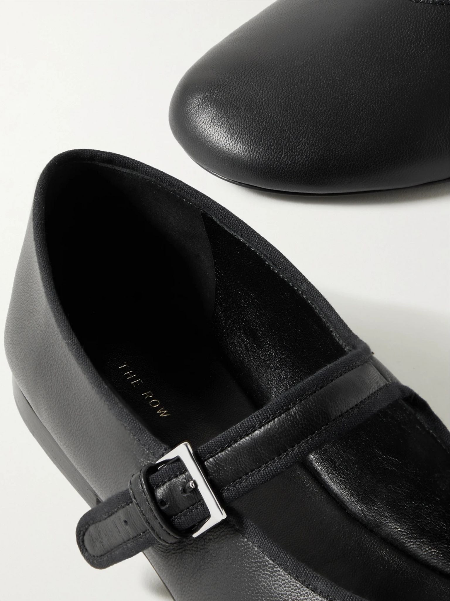 Boheme leather Mary Jane ballet flats Black - 4
