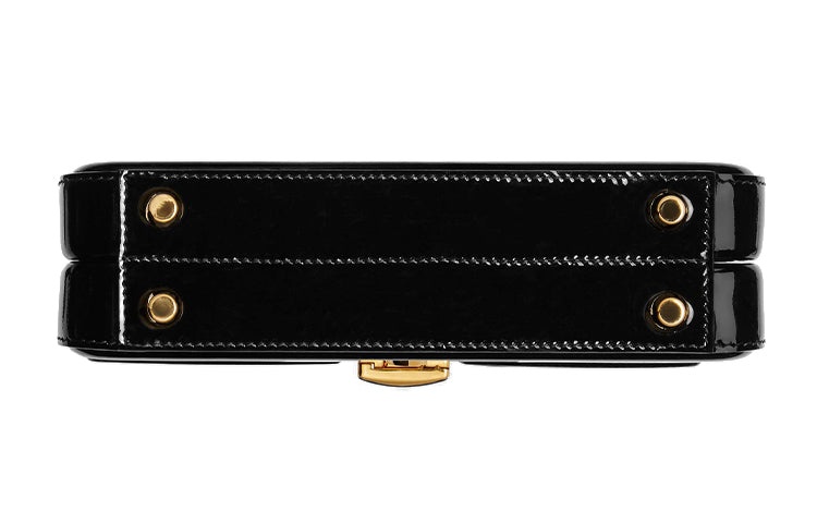 (WMNS) Gucci Sylvie 1969 SeriesLeather hand Bag mini Black 589479-1J70G-1000 - 6