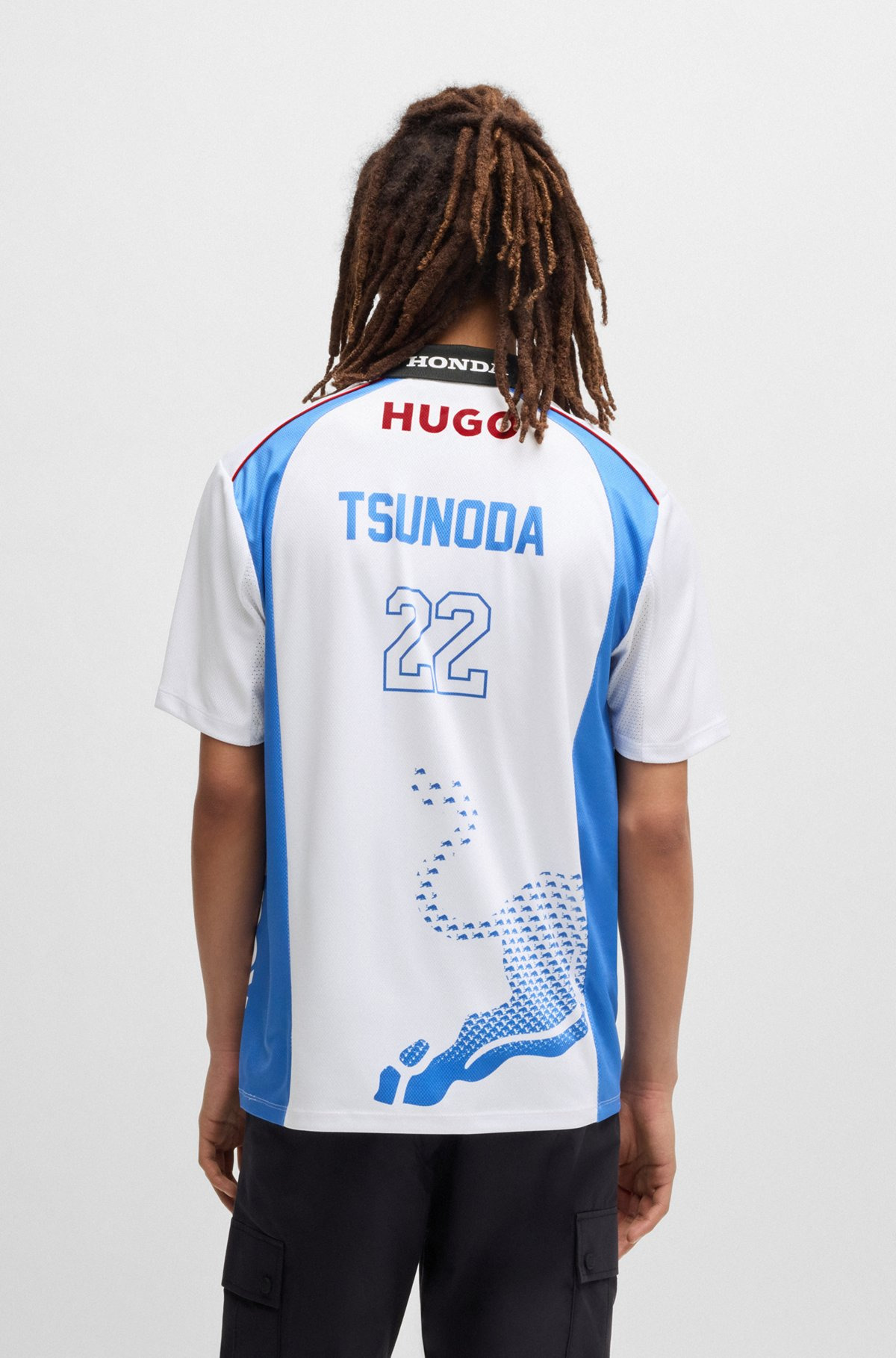 HUGO X VCARB POLO SHIRT WITH YUKI TSUNODA ARTWORK - 5