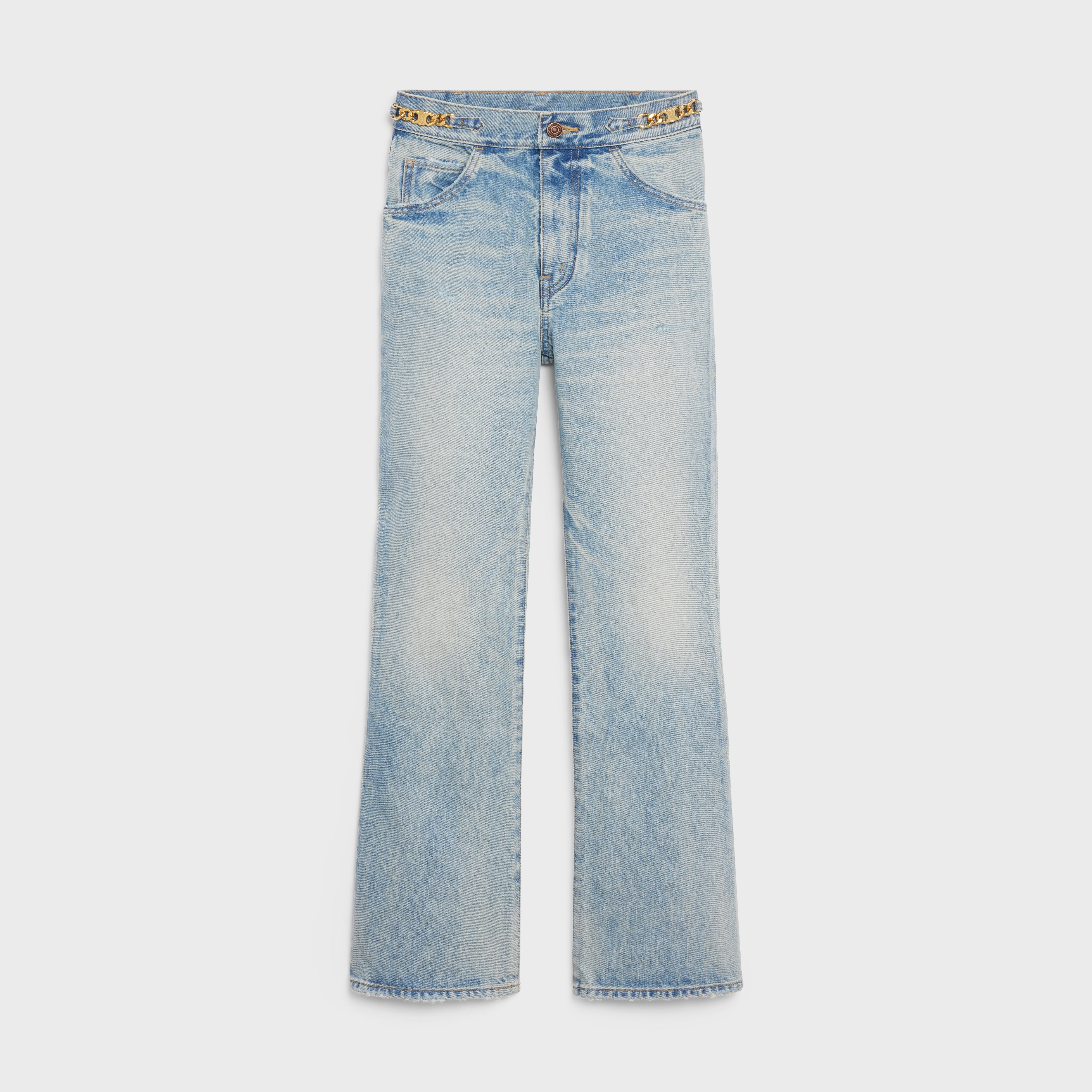DYLAN FLARED JEANS IN RIDER WASH - 1