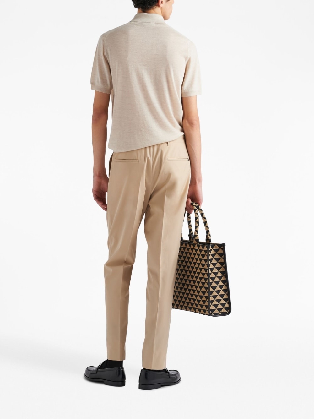 concealed-front tailored trousers - 3