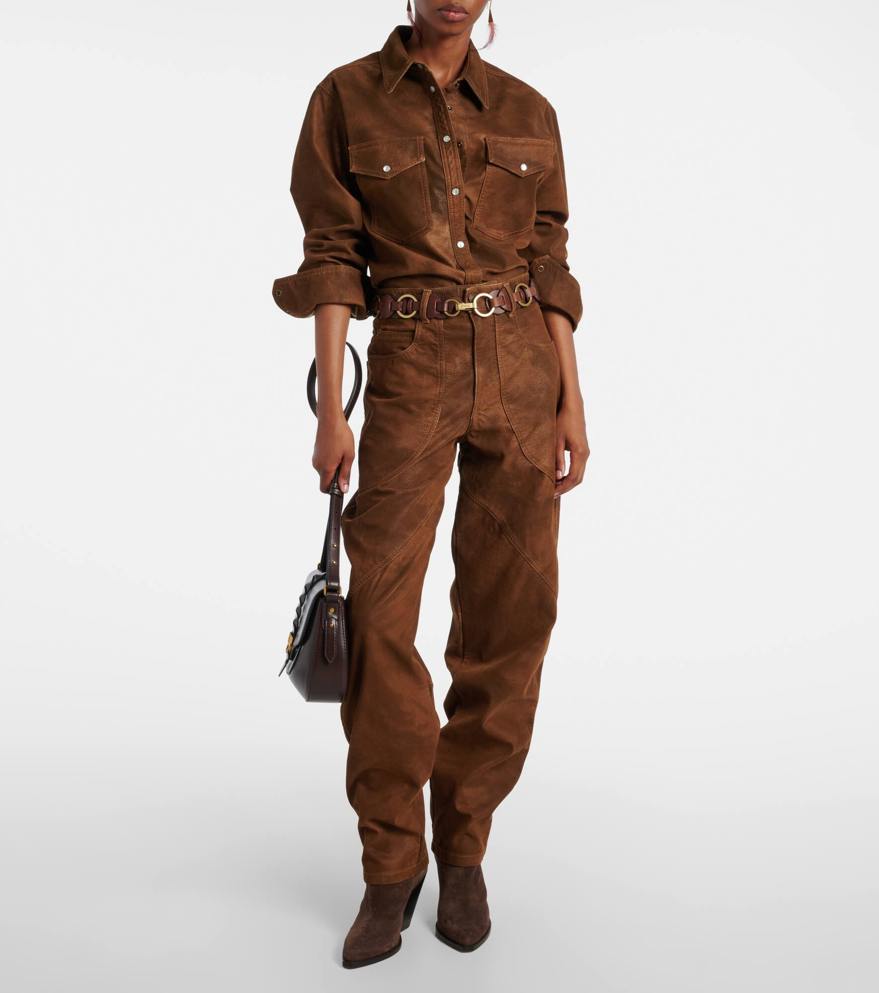 Kelvina faux leather pants - 2