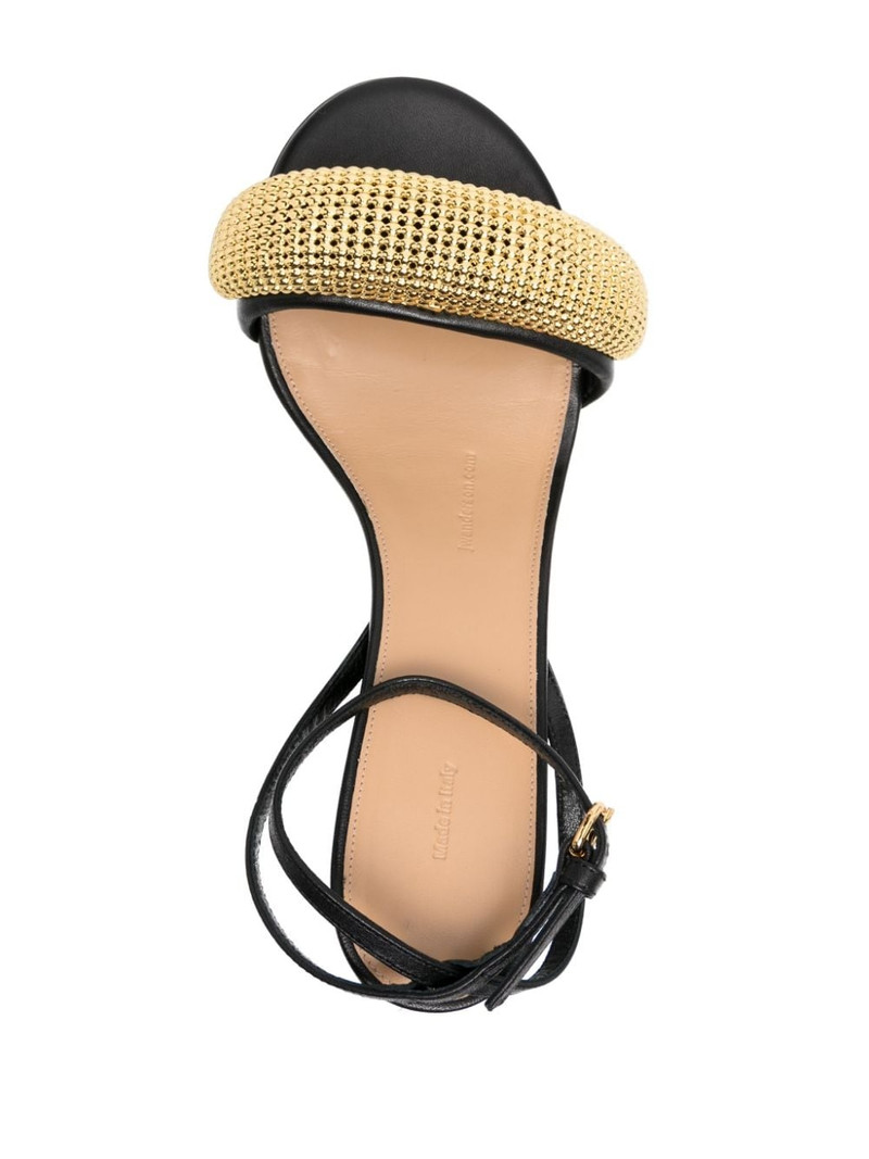 Poppy 70mm leather sandals 4