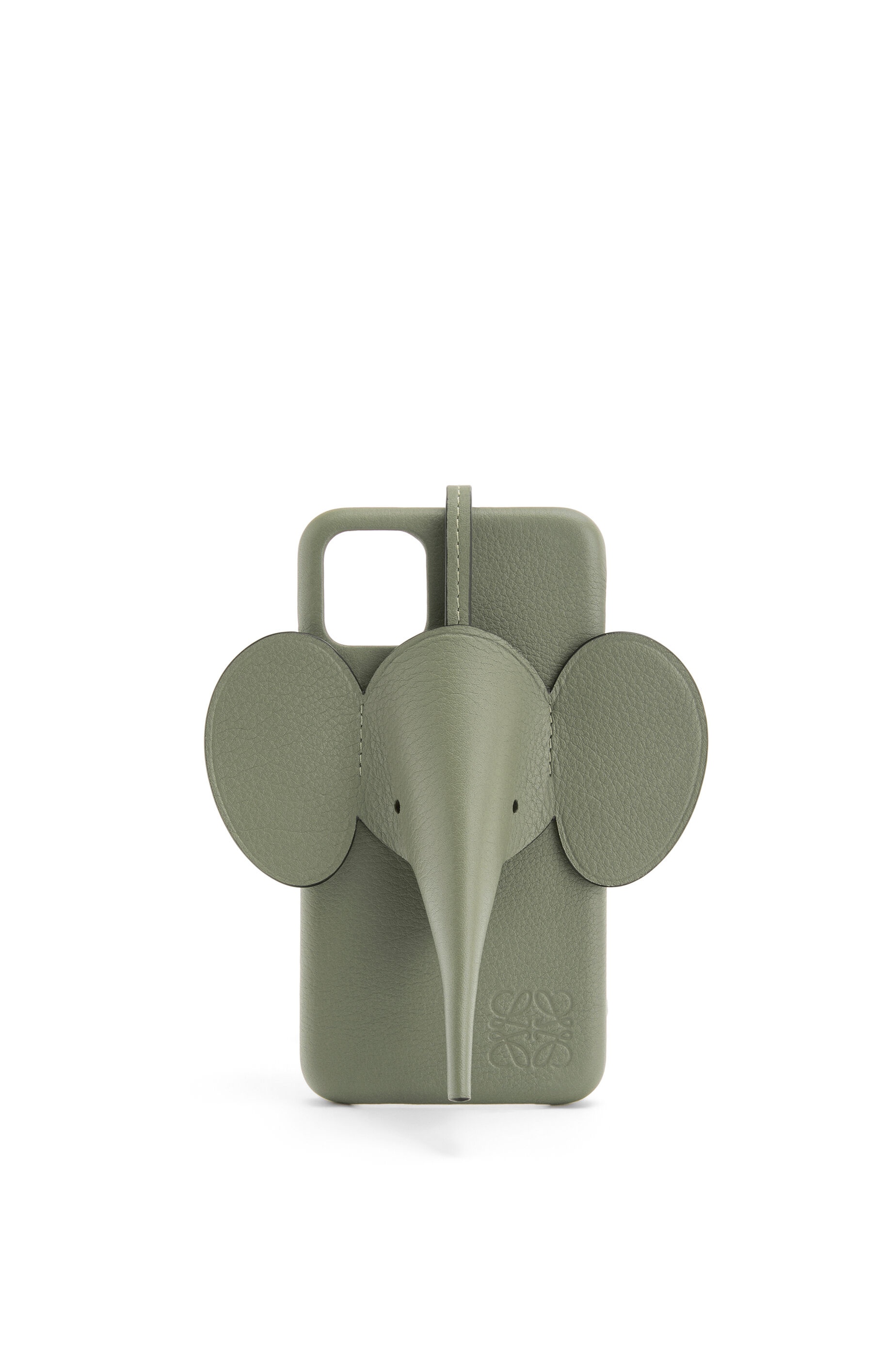 Elephant cover for iPhone 11 in classic calfskin - 1