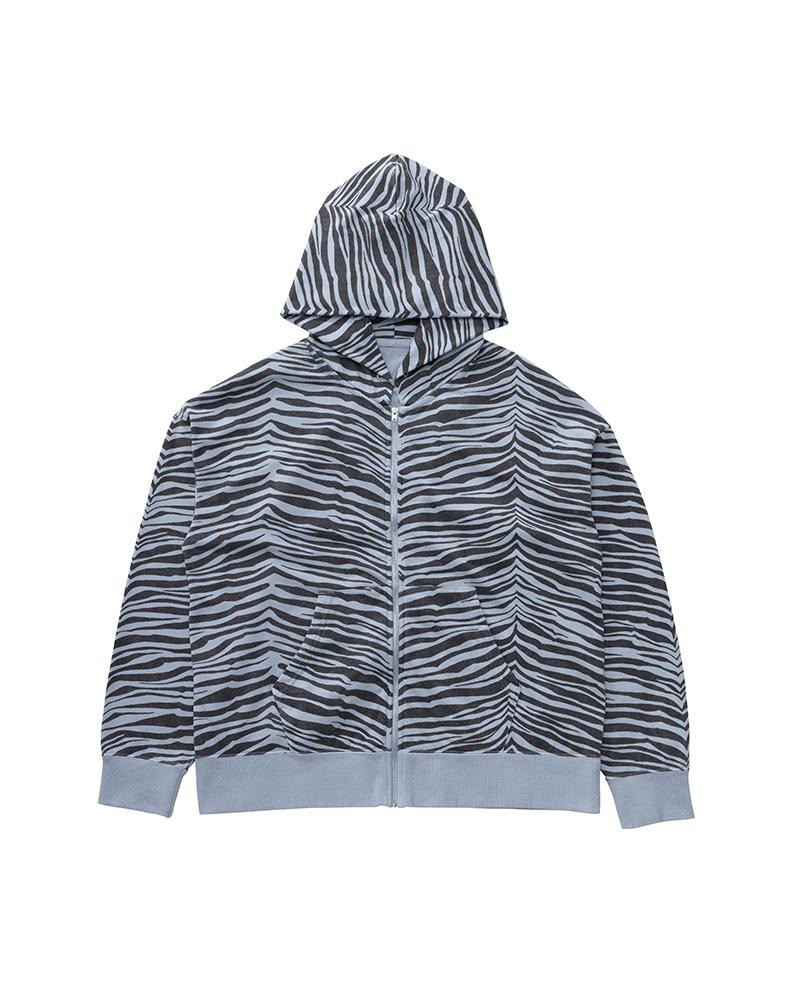 JUMBO SB HOODIE F.Z. QUAGGA LT.BLUE 1