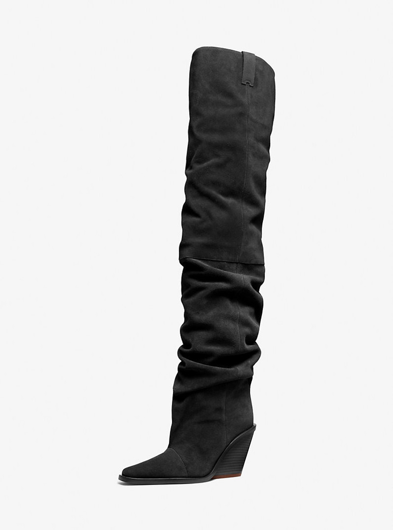 MICHAEL KORS Noemie Suede Over-the-Knee Boot outlook
