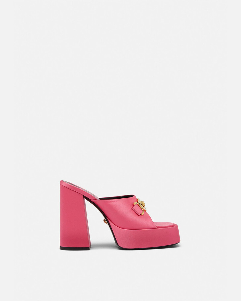 Medusa '95 Satin Platform Mules - 1