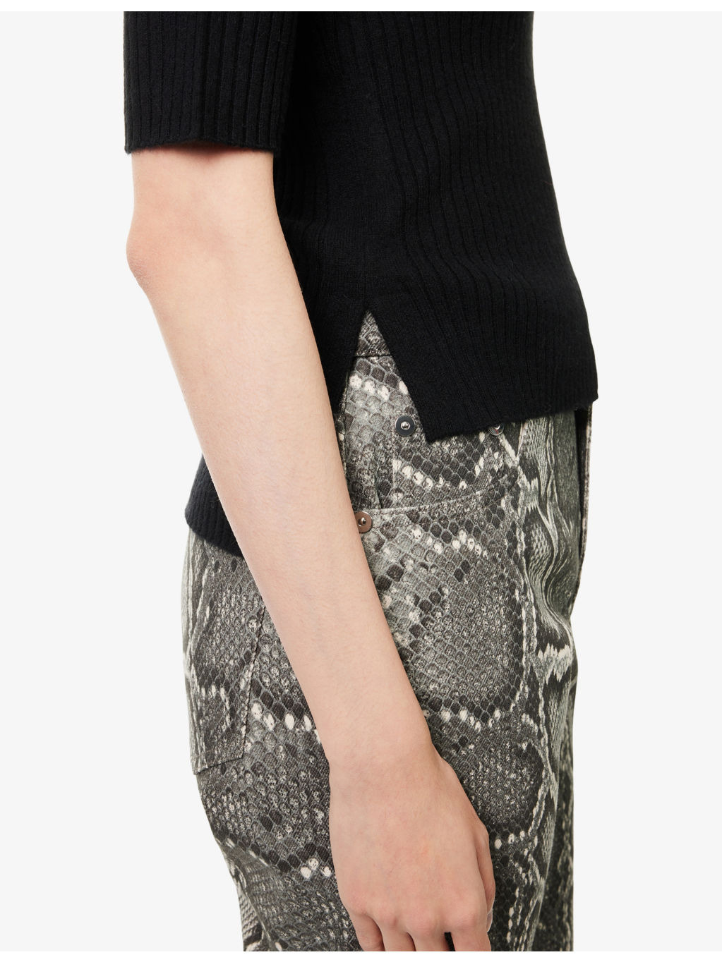 Emil Short-Sleeves Cashmere Jumper - 5