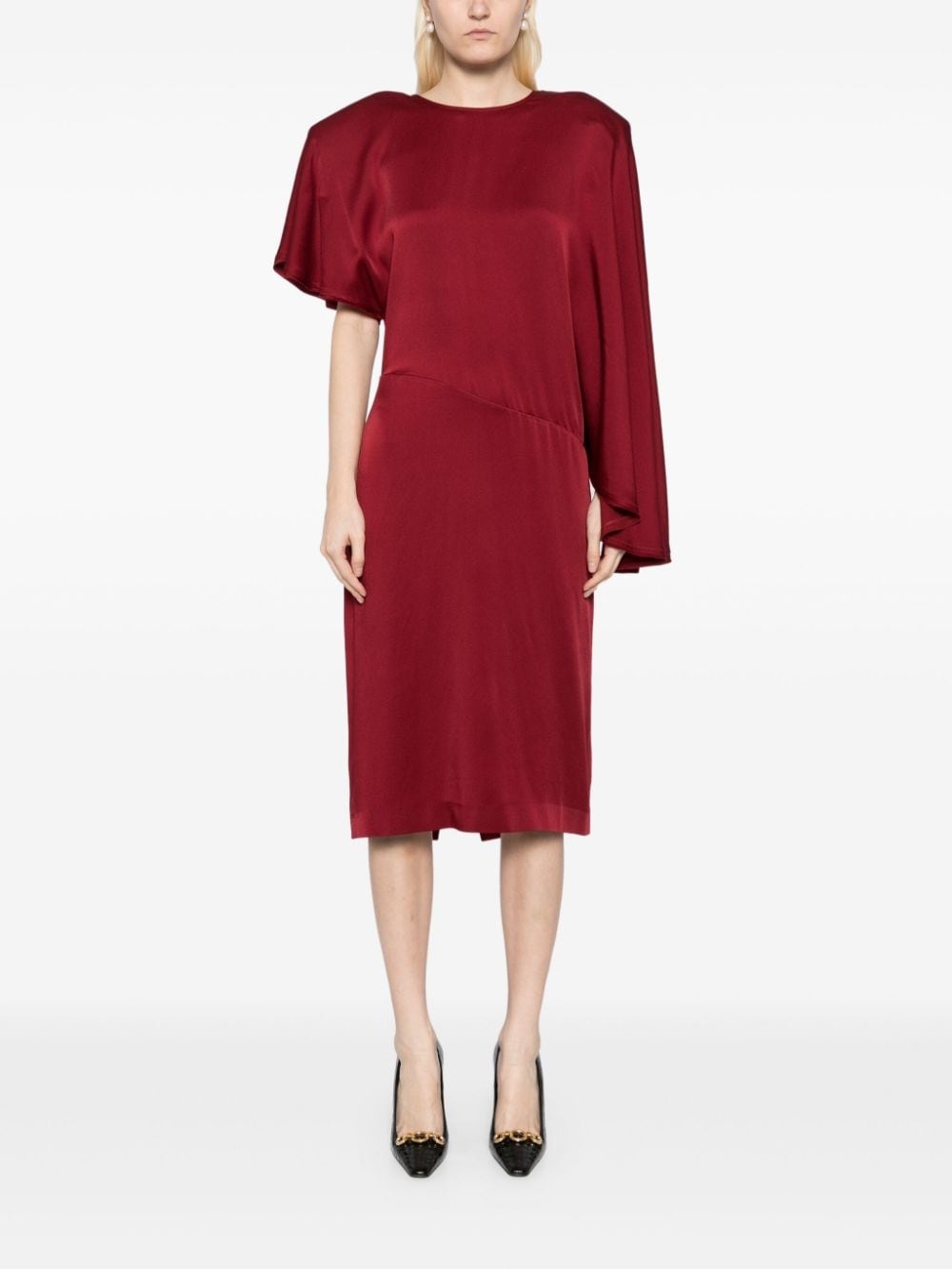 asymmetric maxi dress - 2