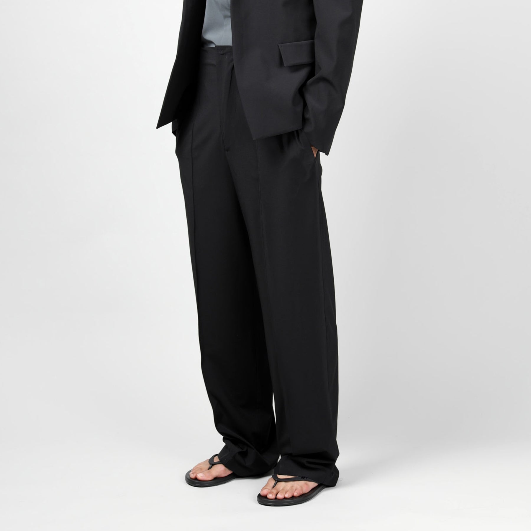 SUIT PANTS / BLK - 5