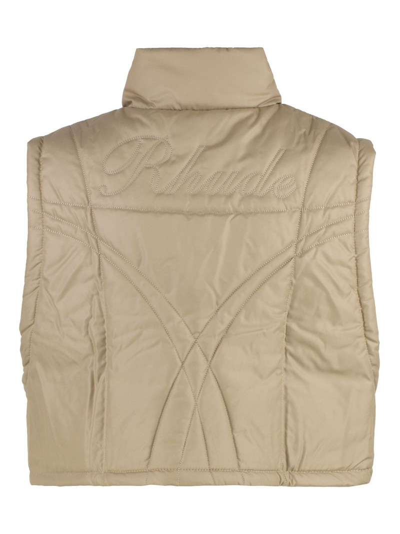 Rhude padded gilet outlook