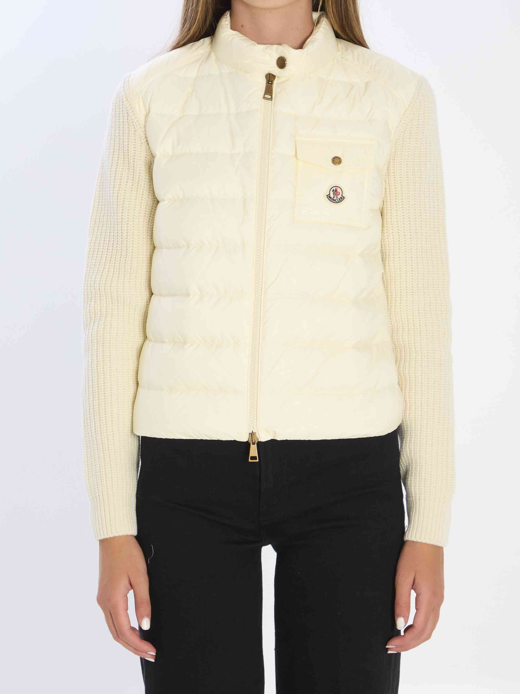 Moncler Women Short Padded Cardigan - 1