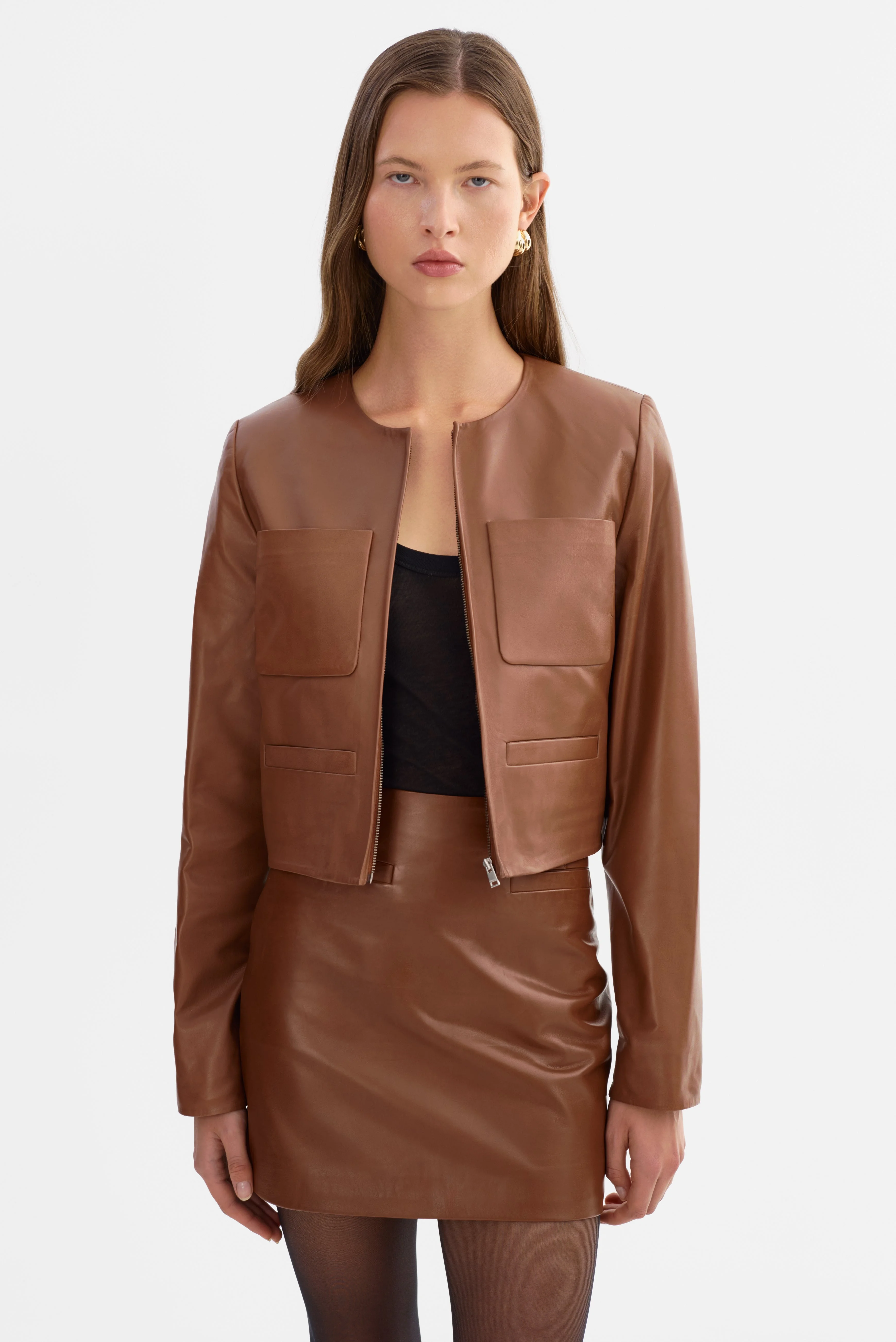 LINETTE | Leather Jacket - 1