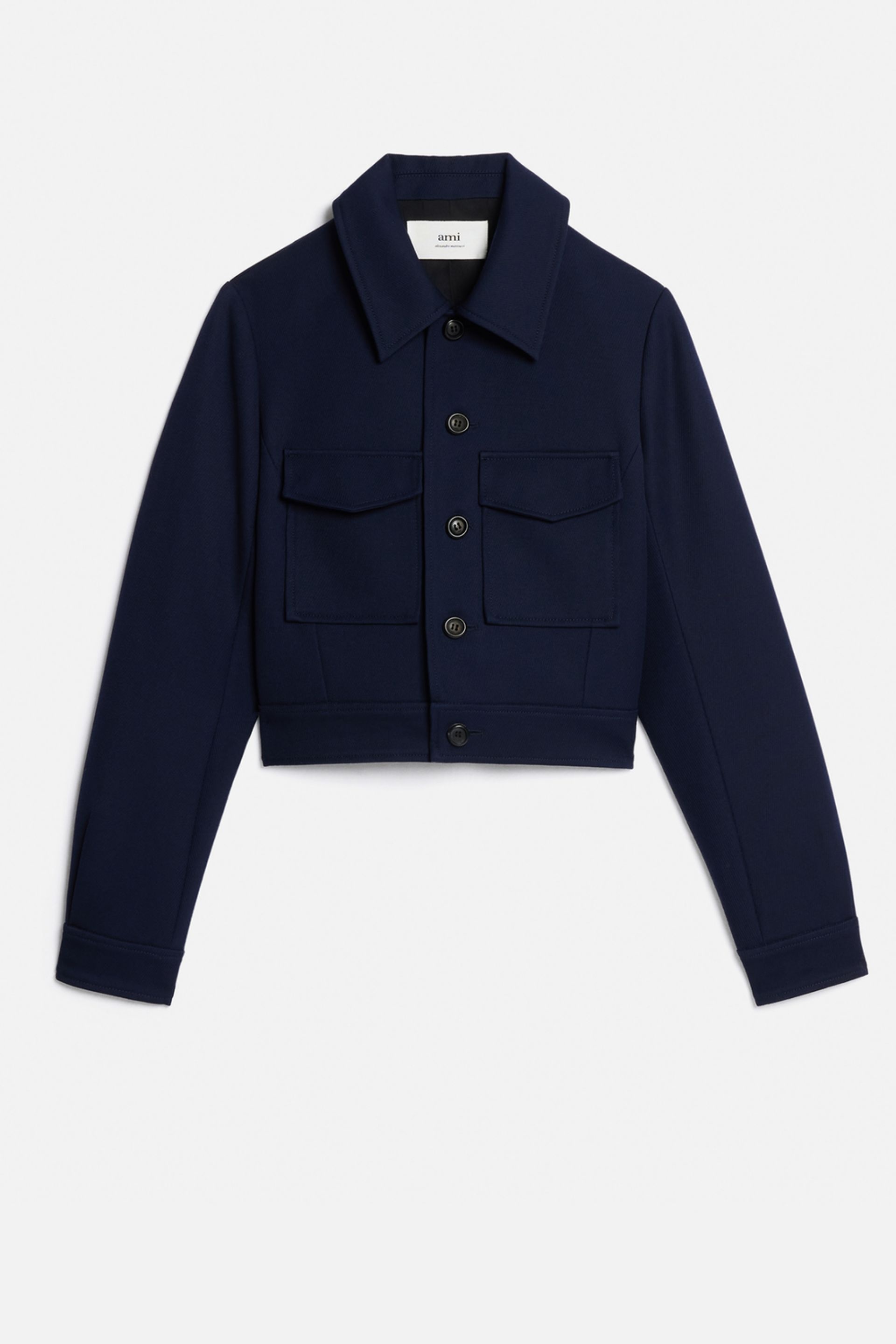 SALE【AMI】ボタンジャケット AMI Paris Buttoned Short Jacket | REVERSIBLE
