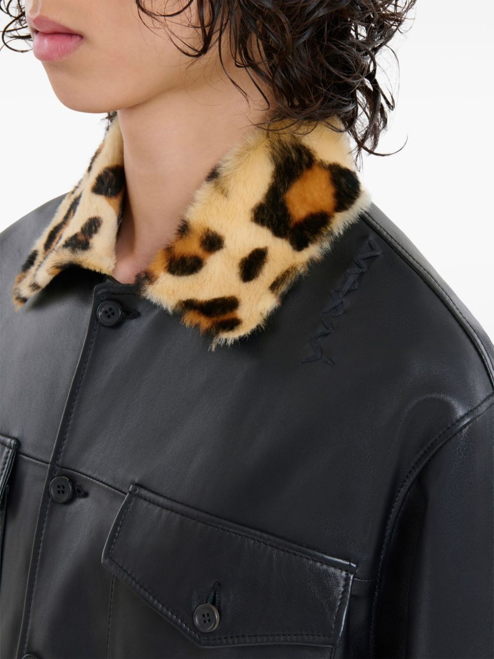 leather shirt - 6