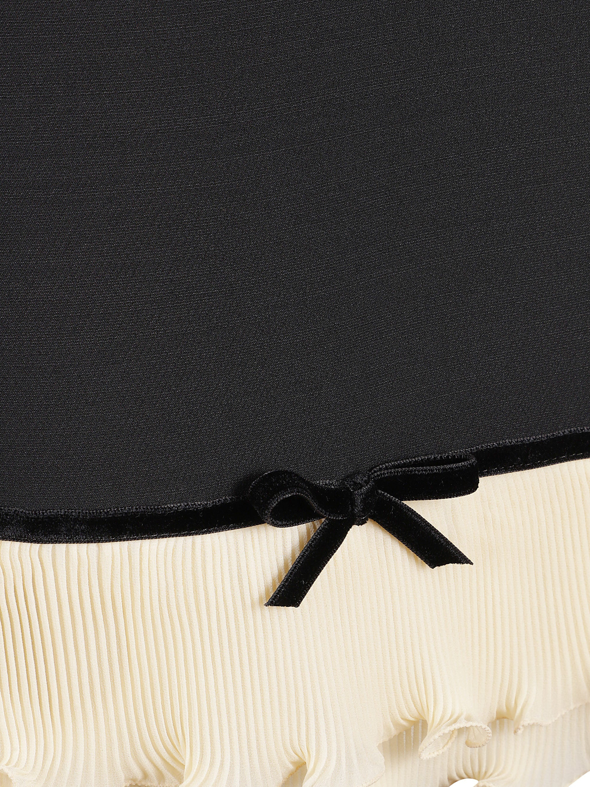 Valentino Women Solid Crepe Couture Skirt - 3