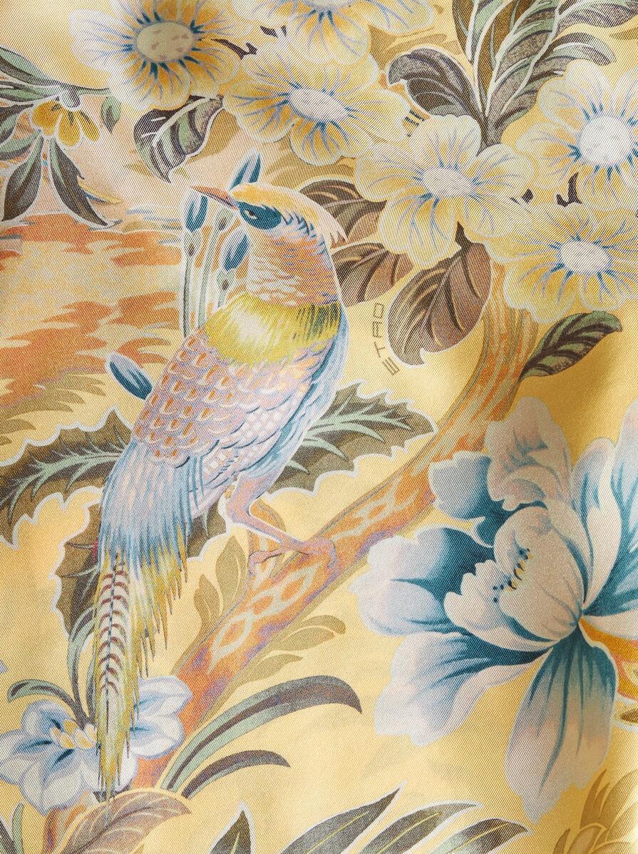 PRINTED SILK BOWLING SHIRT - 6