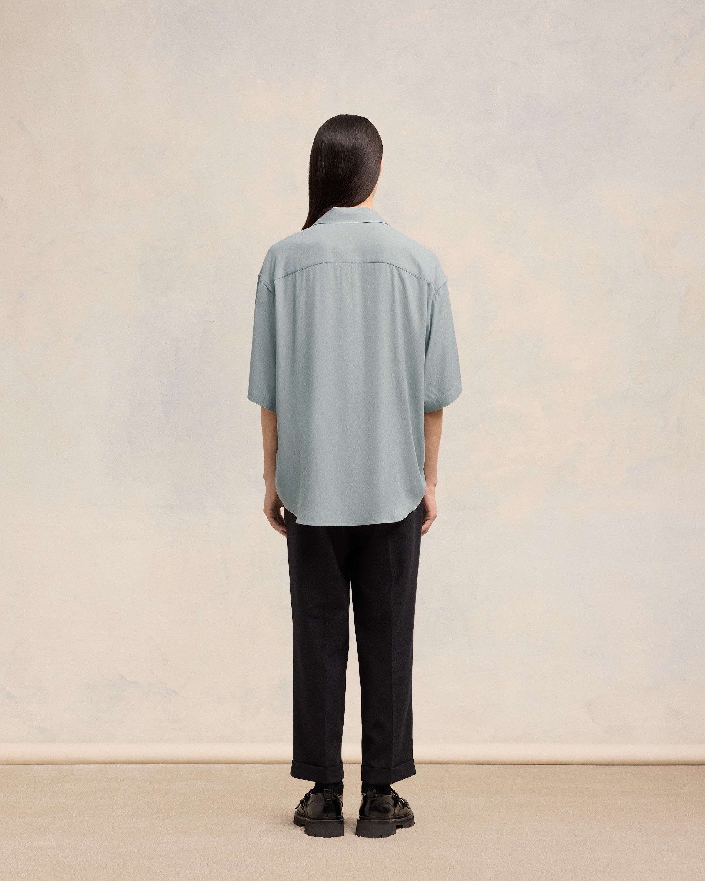 SHORT SLEEVE BOXY SHIRT - 5