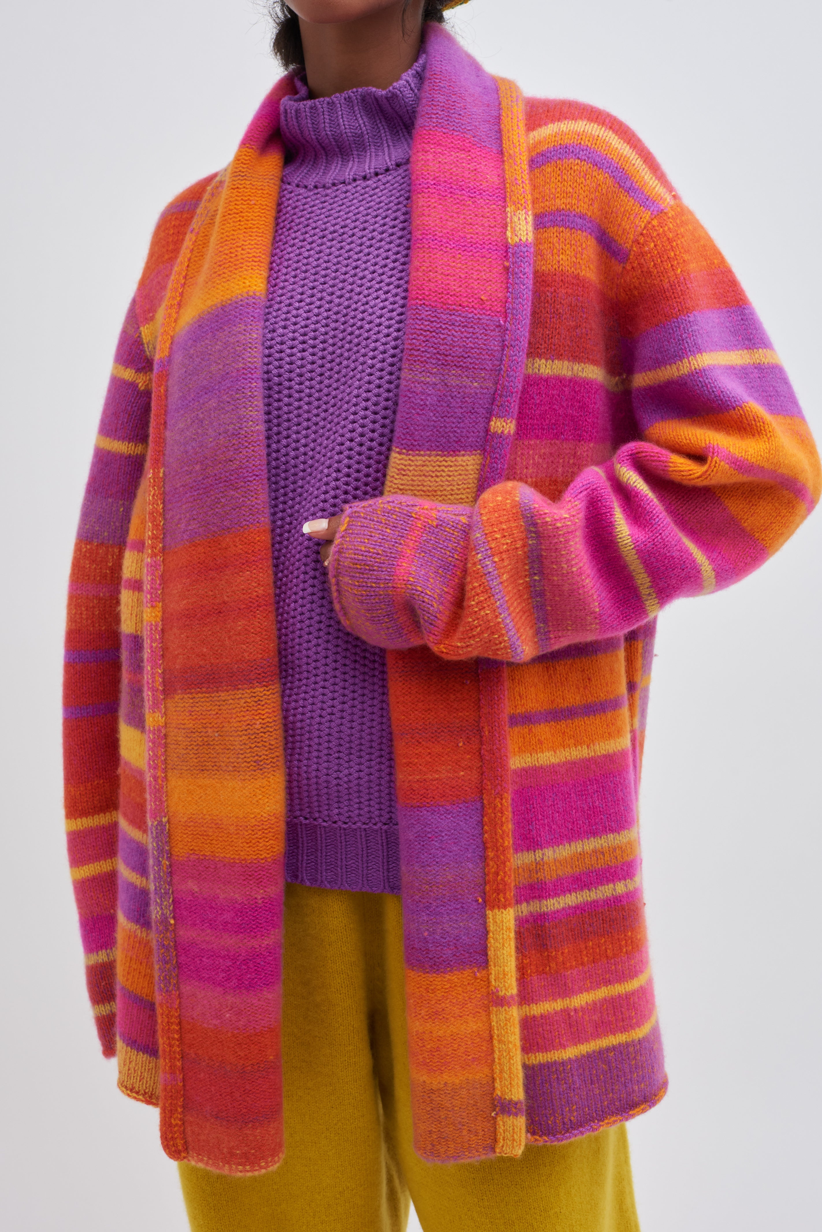 STRIPE ITALY SMOKING JACKET - 4