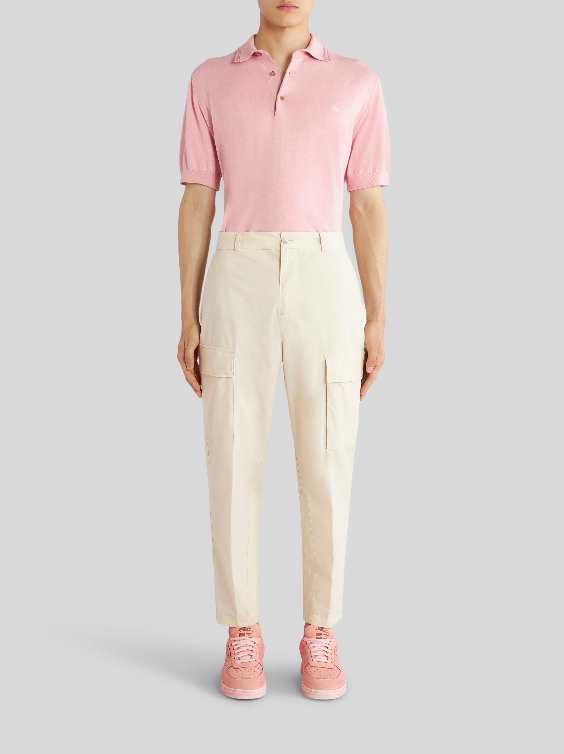 COTTON CARGO TROUSERS - 3