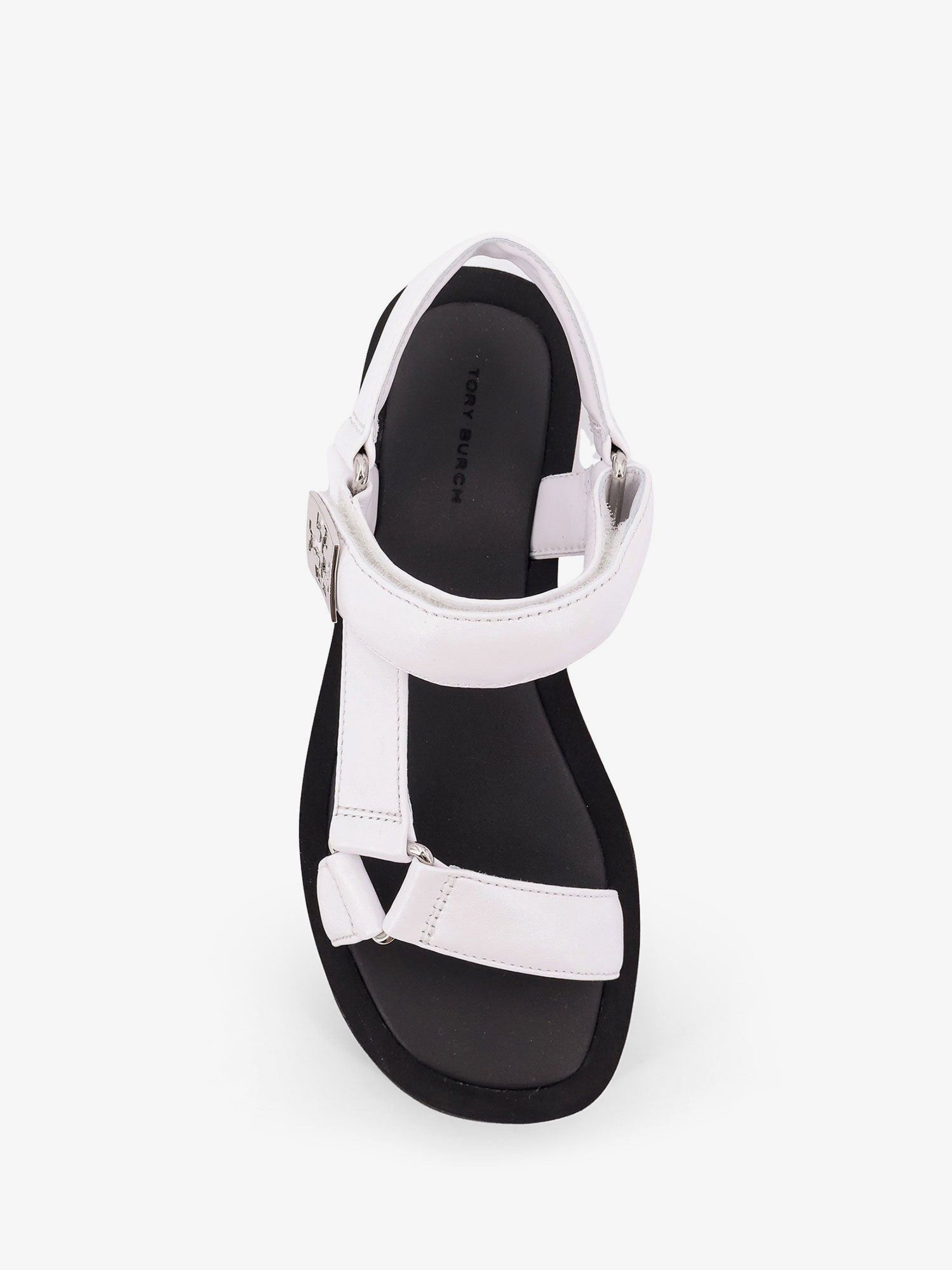 TORY BURCH - Tory Burch Mellow Leather Wedge Sandals - 5