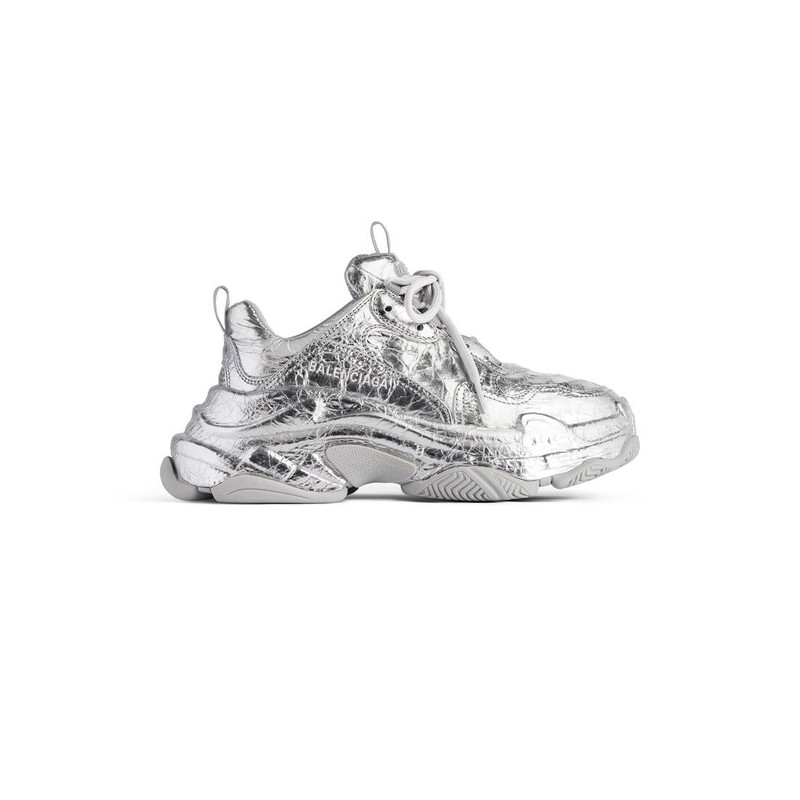 Men's Triple S Sneaker in Silver - 1