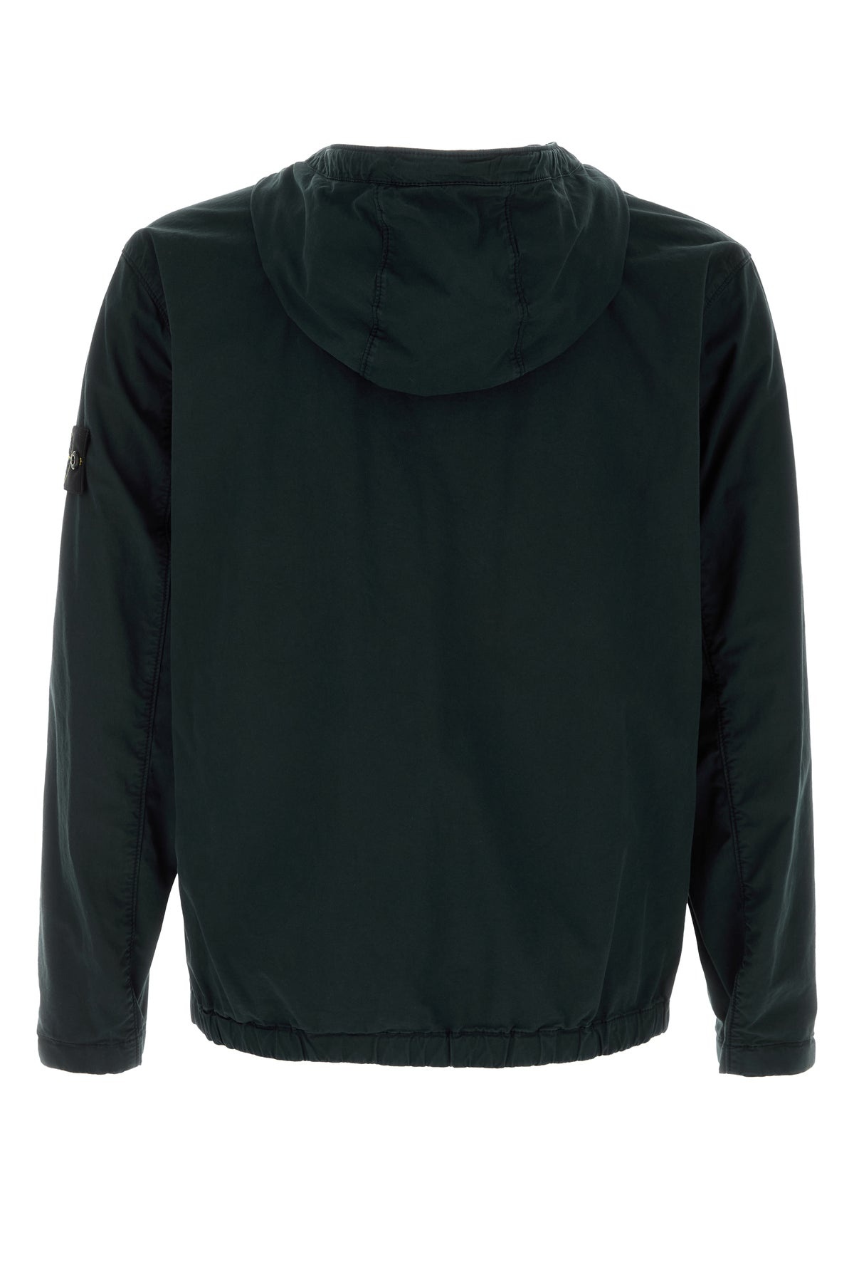 Black stretch cotton jacket - 2