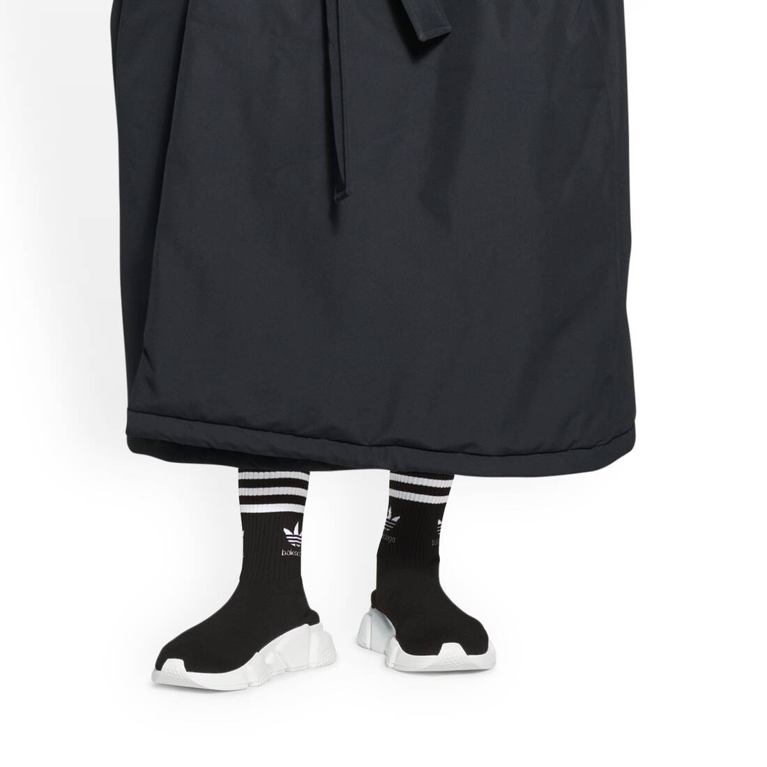 Women's Balenciaga / Adidas Speed Sneaker in Black - 11