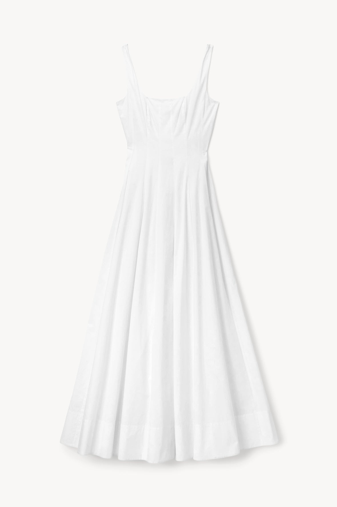 STAUD WELLS MAXI DRESS WHITE - 1