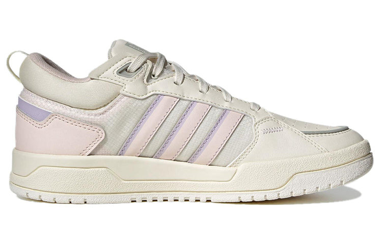 (WMNS) adidas Neo 100DB Shoes 'Beige Pink Purple' IE5583 - 2